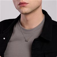 Necklace Mabina Man SFACCIATO in Silver 553567 - 553567